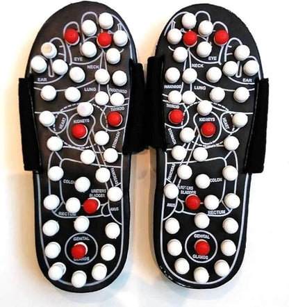 Acupressure Magnetic Therapy Paduka Slippers for Full Body Blood Circulation For Men and Women
