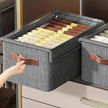 Folding Storage Boxes with Lid