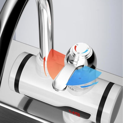 Instant Electric Heating Water Faucet with LED Temperature Display – 3 Second Hot Water Tap