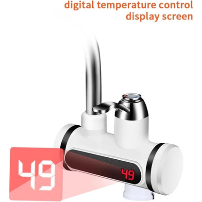 Instant Electric Heating Water Faucet with LED Temperature Display – 3 Second Hot Water Tap