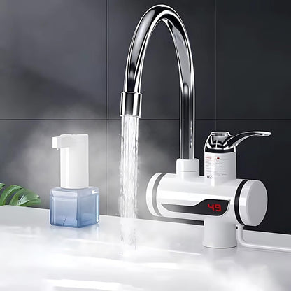 Instant Electric Heating Water Faucet with LED Temperature Display – 3 Second Hot Water Tap