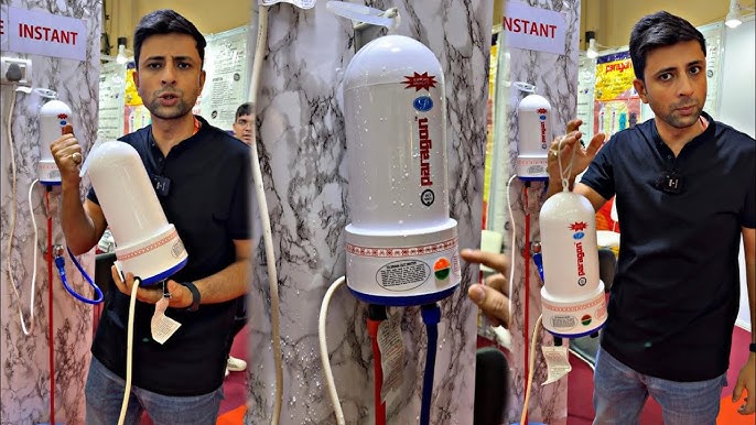 Portable Instant Water Heater Geyser (Shock Proof)